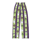 Kids Halloween Lounge Pants — Green Monster Stripe Pajama Bottoms
