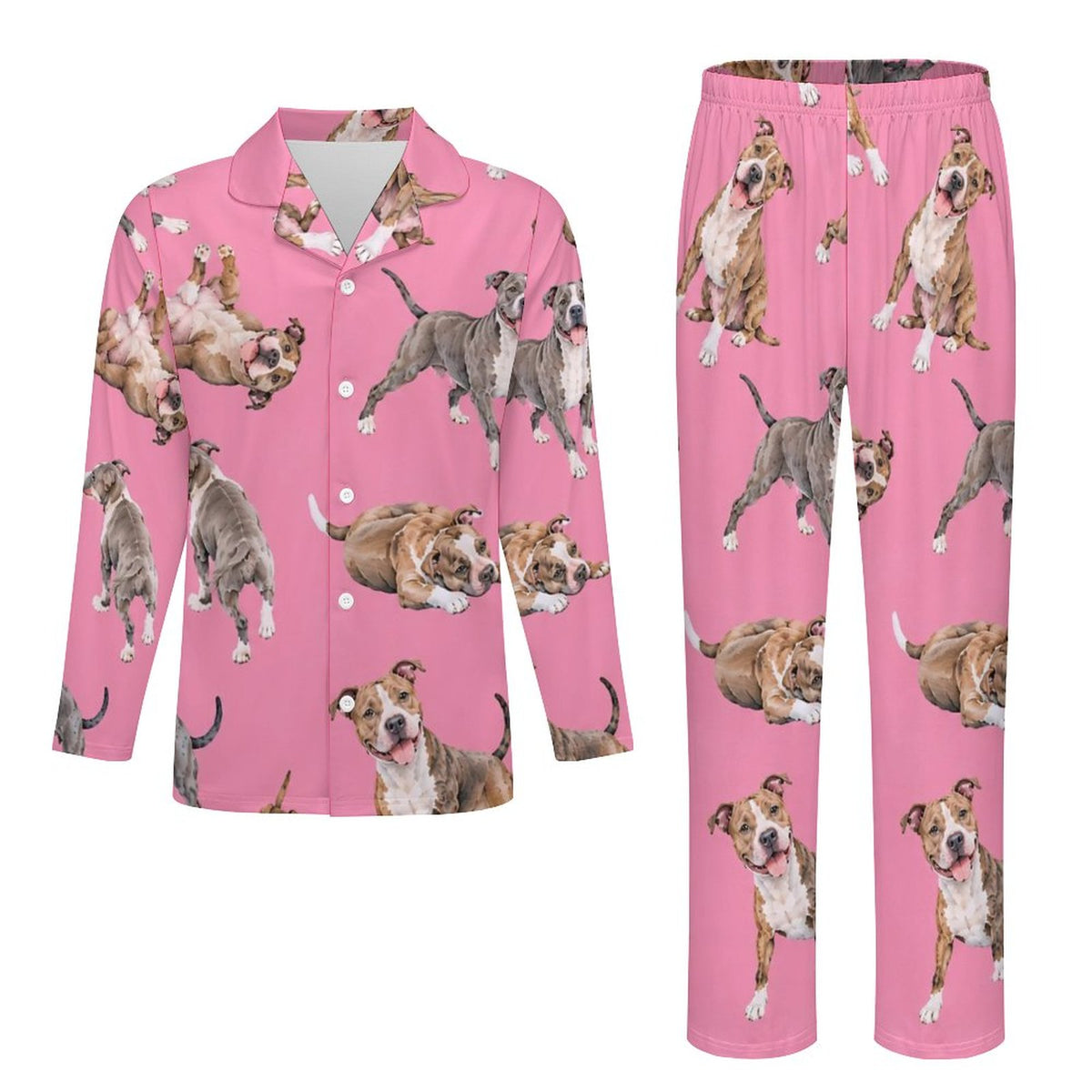 180gsm Long Sleeve Kid Pajama Set(All-Over Printing)