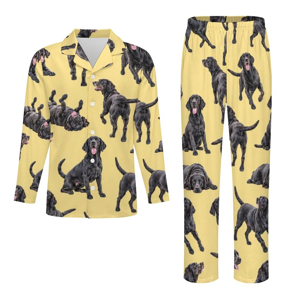 180gsm Long Sleeve Kid Pajama Set(All-Over Printing)