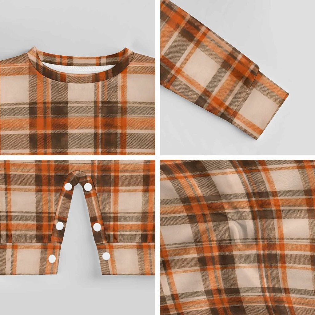Cotton Long Sleeve Infant Bodysuit (All-Over Printing)