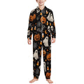 250gsm Flannel Footless Zip up Kid Jumpsuit Pajamas(All-Over Printing)
