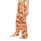 Pumpkin Pie Fall Pajama Pants — Women's Cozy Autumn Lounge Trousers