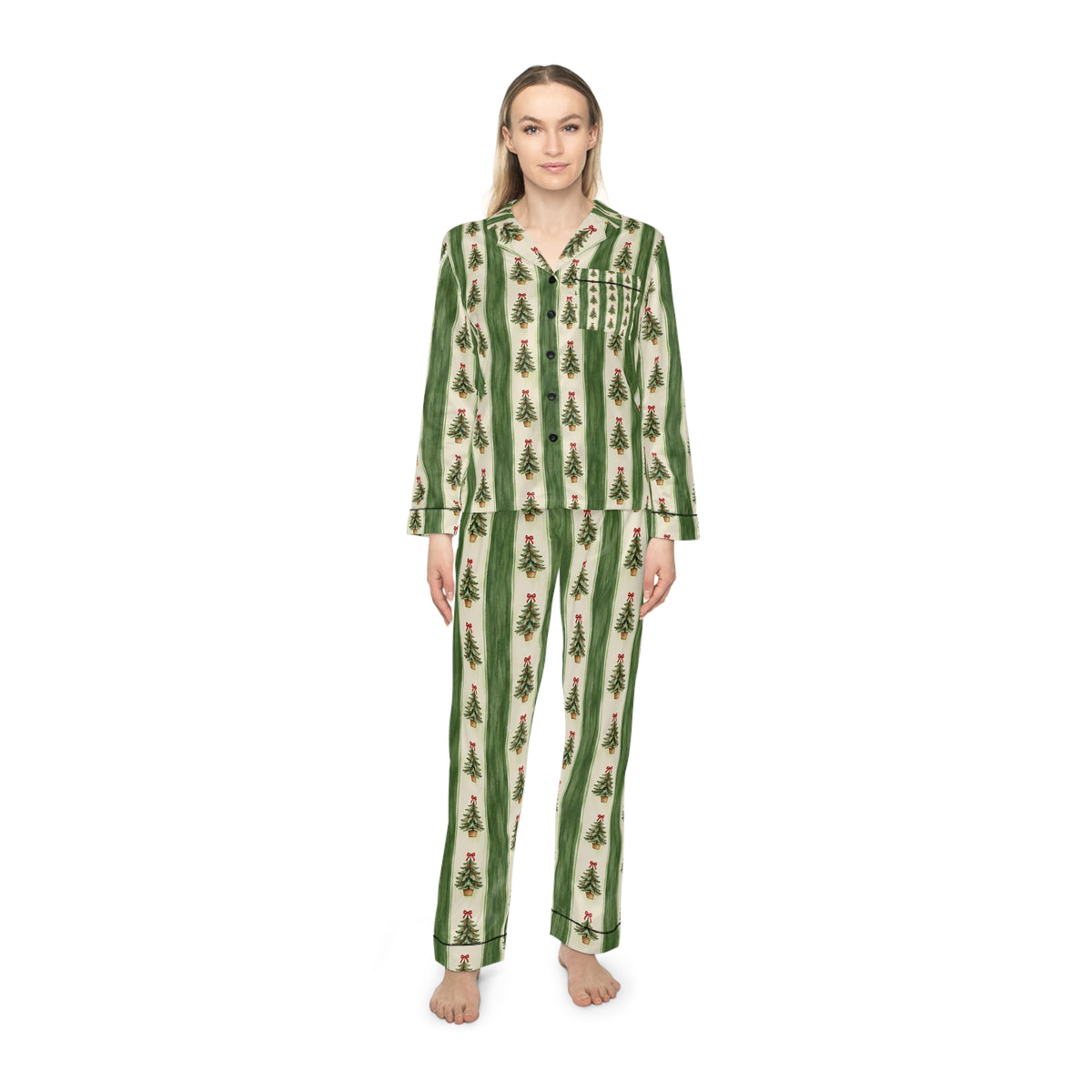 Christmas Tree Stripe Pajamas | Pajama