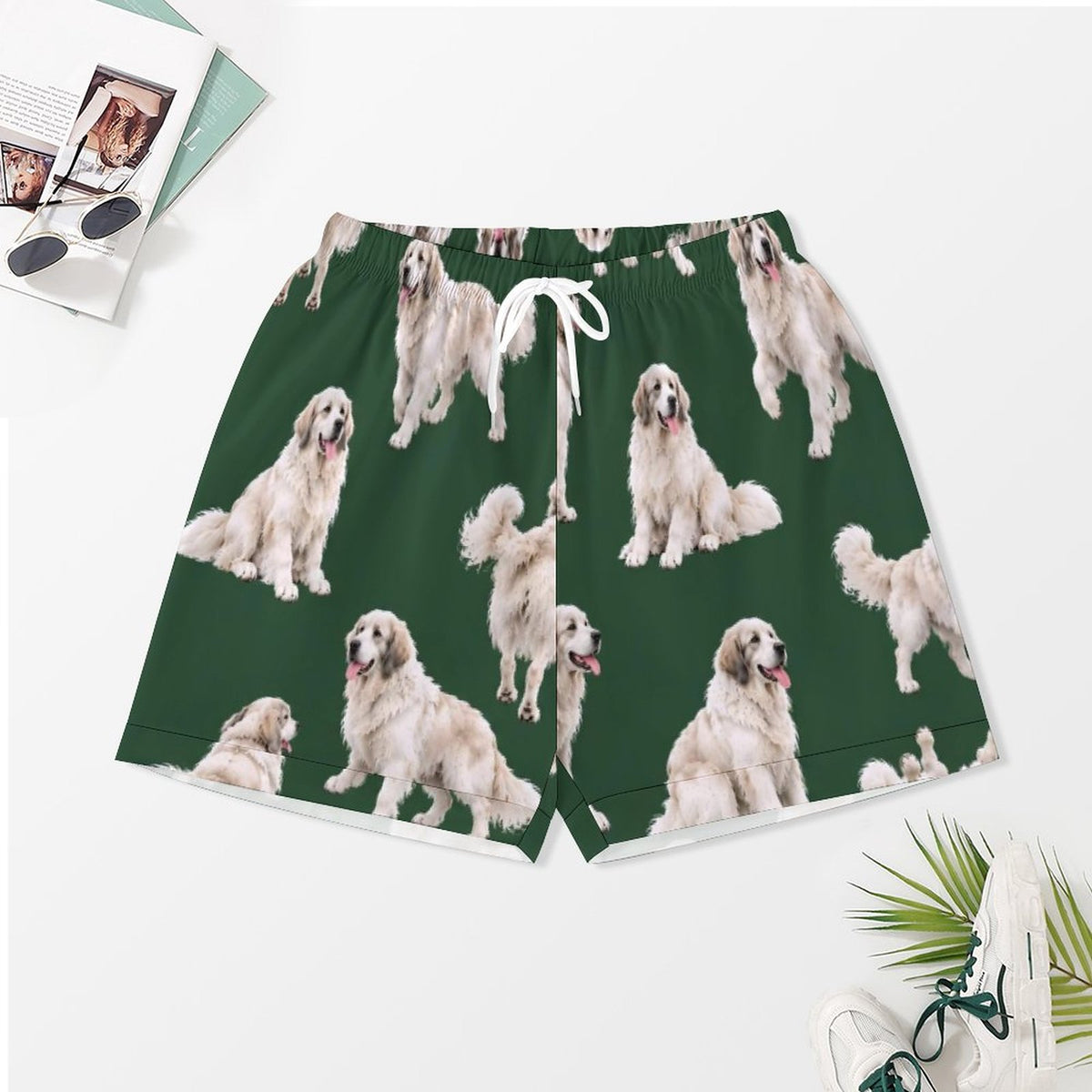 Women's Satin Cuban Collar Pajama Set(All-Over Printing)