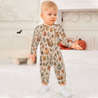 Cotton Long Sleeve Infant Bodysuit (All-Over Printing)