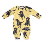Dog Lover, Pet Owner, Cotton Long Sleeve Infant Bodysuit (All-Over Printing)