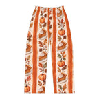 Pumpkin Pie Stripe Pajama Pants — Women's Fall Lounge Pants