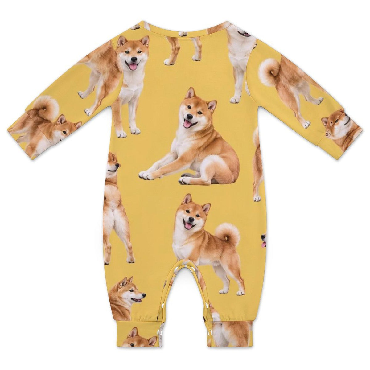 Dog Lover, Pet Owner, Cotton Long Sleeve Infant Bodysuit (All-Over Printing)