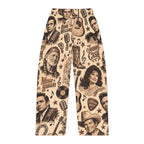Classic Country Music Legends pajama pants | Johnny Cash, Dolly Parton, Hank Williams print