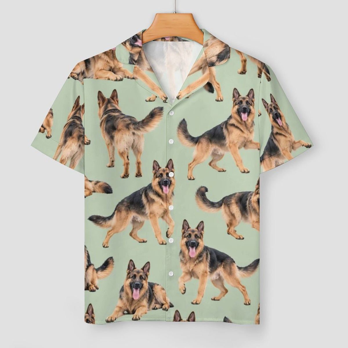 Women's Satin Cuban Collar Pajama Set(All-Over Printing)