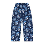Blue Pride Trojan Helmet Pajama Pants | Navy Allover Print