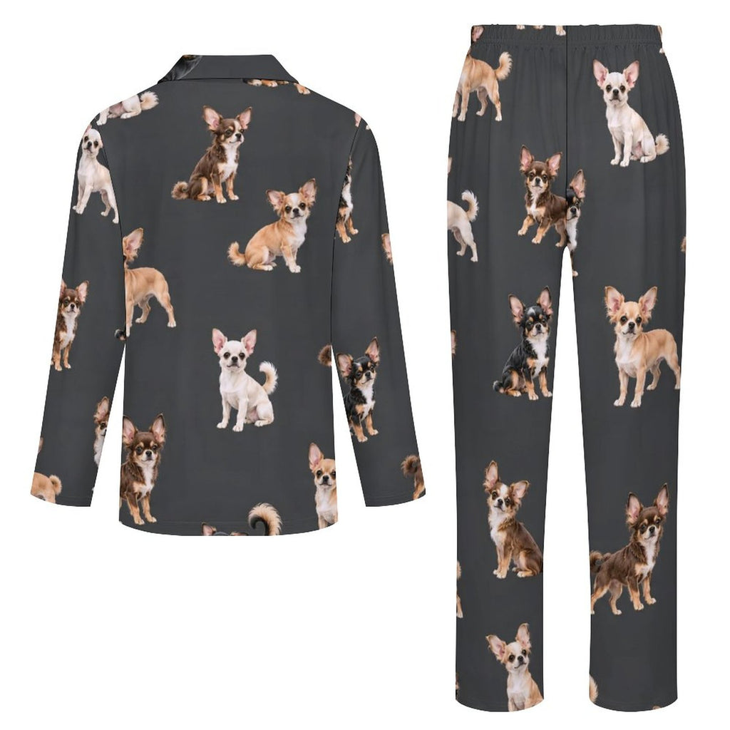 180gsm Long Sleeve Kid Pajama Set(All-Over Printing)