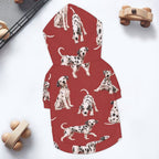 200gsm Plus Size Pet Hooded Sweatshirt(All-Over Printing)