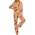 200gsm V-Neck Pajama Set(All-Over Printing)