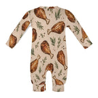 Cotton Long Sleeve Infant Bodysuit (All-Over Printing)