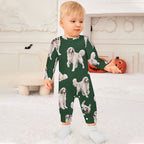 Dog Lover, Pet Owner, Cotton Long Sleeve Infant Bodysuit (All-Over Printing)