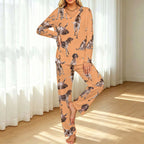 200gsm V-Neck Pajama Set(All-Over Printing)