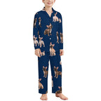 180gsm Long Sleeve Kid Pajama Set(All-Over Printing)