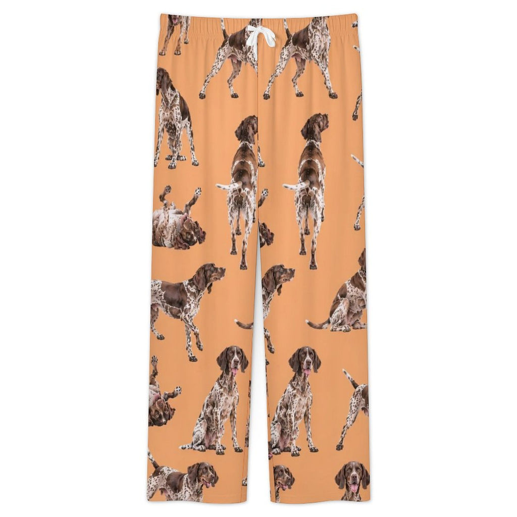 200gsm V-Neck Pajama Set(All-Over Printing)