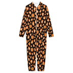 250gsm Flannel Footless Zip up Kid Jumpsuit Pajamas(All-Over Printing)