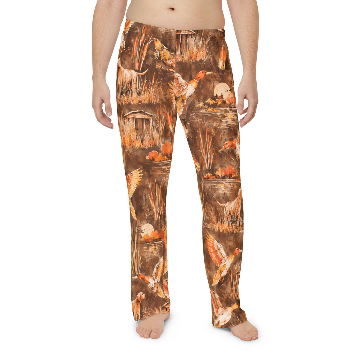 Autumn Duck Men's Pajama Pants — Autumn Hunting Lounge Bottoms