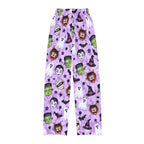 Kids Halloween Lounge Pants — Cute Monster & Ghost Print