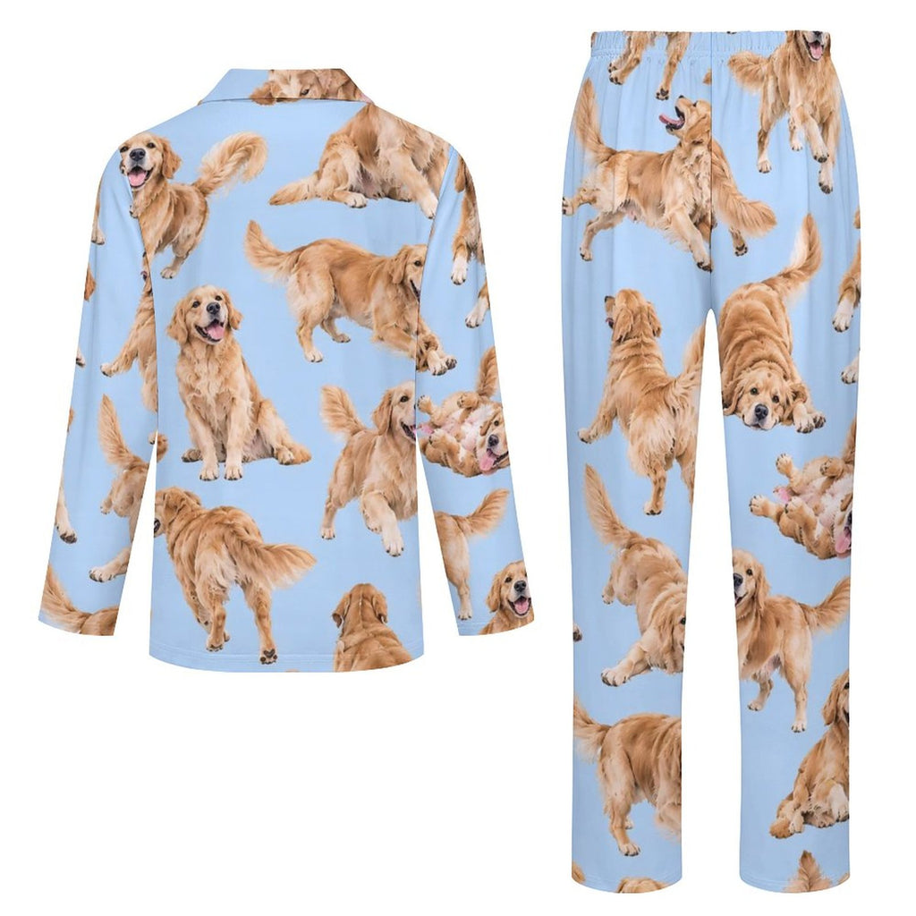 180gsm Long Sleeve Kid Pajama Set(All-Over Printing)