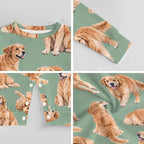 Dog Lover, Pet Owner, Cotton Long Sleeve Infant Bodysuit (All-Over Printing)