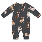 Dog Lover, Pet Owner, Cotton Long Sleeve Infant Bodysuit (All-Over Printing)