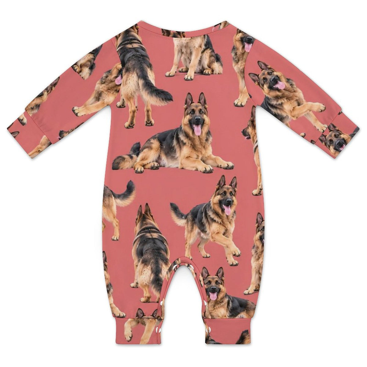 Dog Lover, Pet Owner, Cotton Long Sleeve Infant Bodysuit (All-Over Printing)