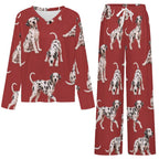200gsm V-Neck Pajama Set(All-Over Printing)