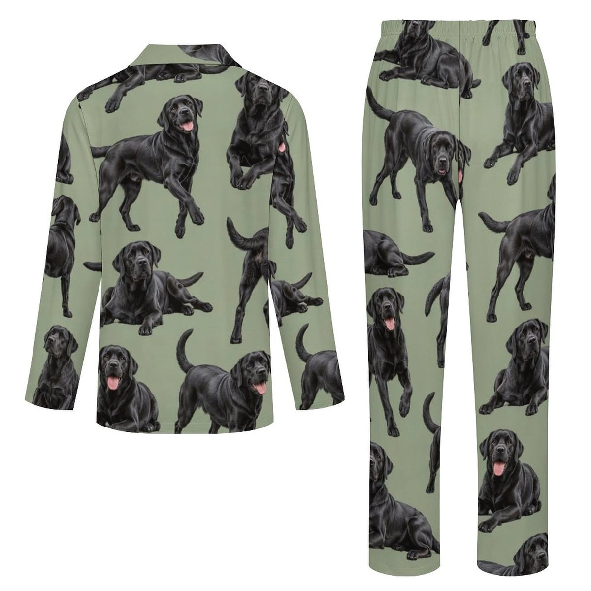 180gsm Long Sleeve Kid Pajama Set(All-Over Printing)