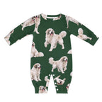 Dog Lover, Pet Owner, Cotton Long Sleeve Infant Bodysuit (All-Over Printing)
