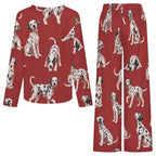 200gsm V-Neck Pajama Set(All-Over Printing)