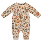 Cotton Long Sleeve Infant Bodysuit (All-Over Printing)