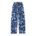 Trojan Helmet Pattern Kids Lounge Pants | Blue School Spirit AOP