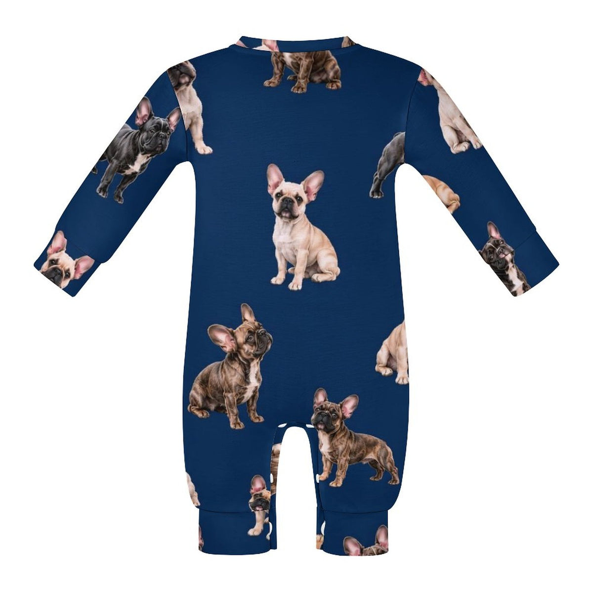 Dog Lover, Pet Owner, Cotton Long Sleeve Infant Bodysuit (All-Over Printing)
