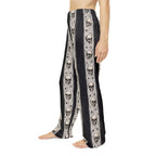 Skull Stripe Pajama Pants | Skull Pattern Lounge Pants