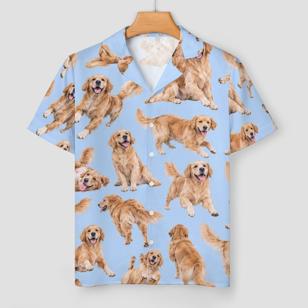 Women's Satin Cuban Collar Pajama Set(All-Over Printing)