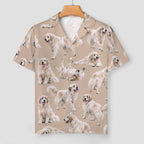 Women's Satin Cuban Collar Pajama Set(All-Over Printing)