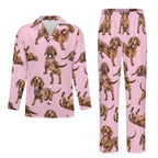 180gsm Long Sleeve Kid Pajama Set(All-Over Printing)