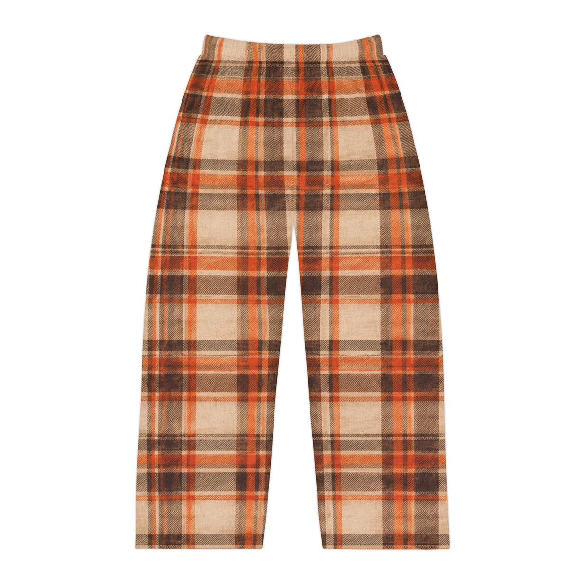 Men's Fall Plaid Pajama Pants — Autumn Hunting Lounge Bottoms