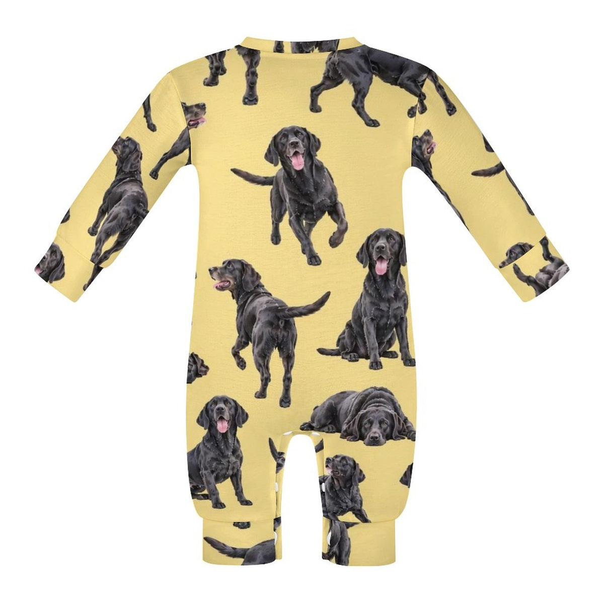 Dog Lover, Pet Owner, Cotton Long Sleeve Infant Bodysuit (All-Over Printing)