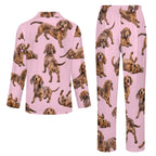 180gsm Long Sleeve Kid Pajama Set(All-Over Printing)