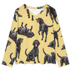 200gsm V-Neck Pajama Set(All-Over Printing)