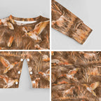 Cotton Long Sleeve Infant Bodysuit (All-Over Printing)