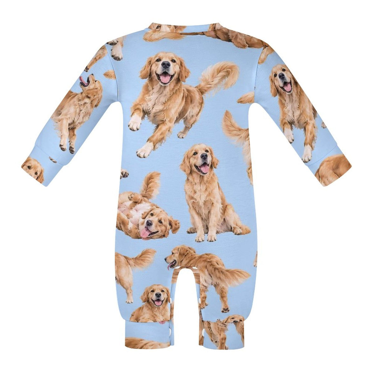 Dog Lover, Pet Owner, Cotton Long Sleeve Infant Bodysuit (All-Over Printing)