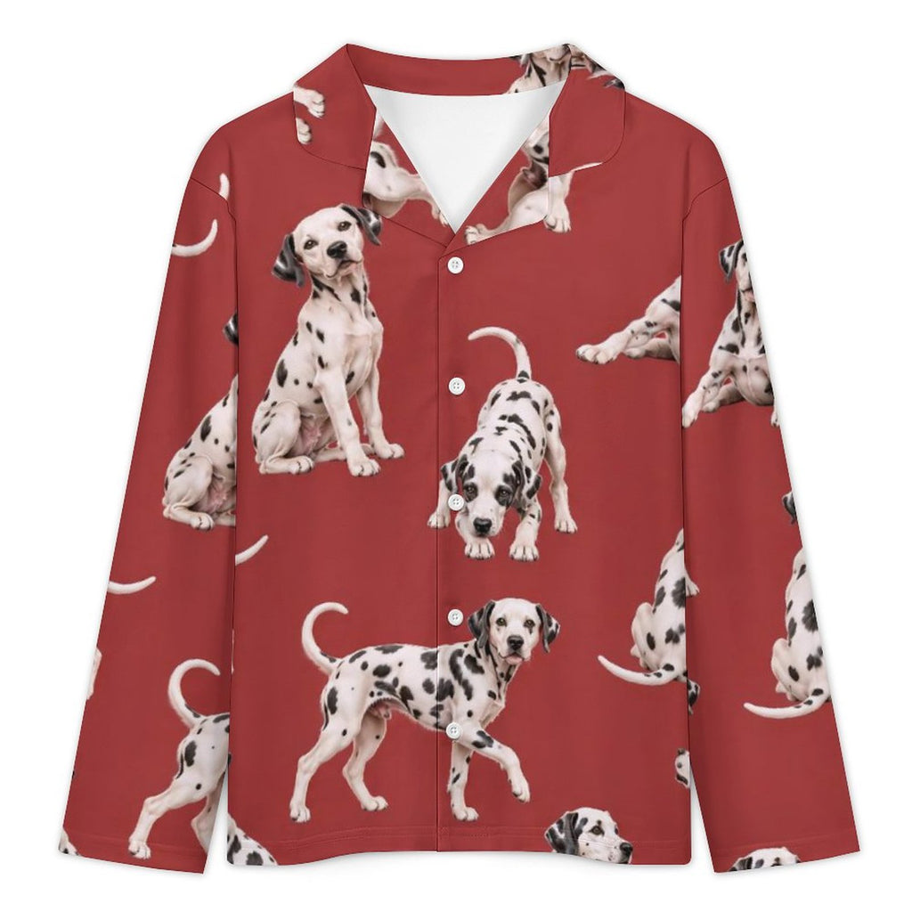 Dog Lover, Pet Owner,  Long Sleeve Kid Pajama Set(All-Over Printing)
