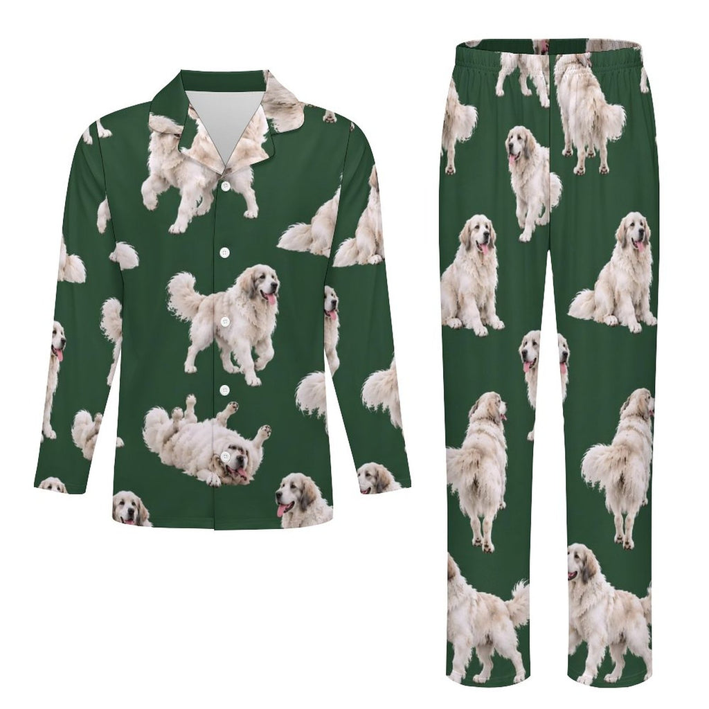 180gsm Long Sleeve Kid Pajama Set(All-Over Printing)