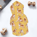 200gsm Plus Size Pet Hooded Sweatshirt(All-Over Printing)